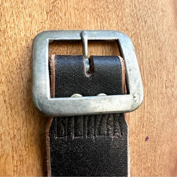 Baltazar | Distressed Leather Studded Belt - Picture 2 of 8